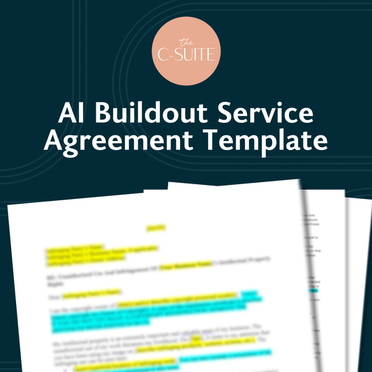 AI Buildout Service Agreement Template