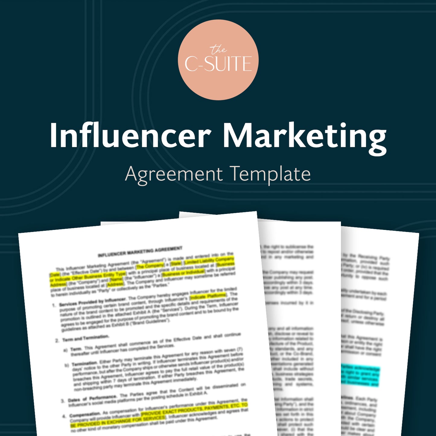 Influencer Marketing Agreement