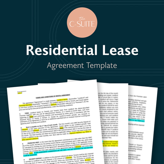 Residential Lease Agreement