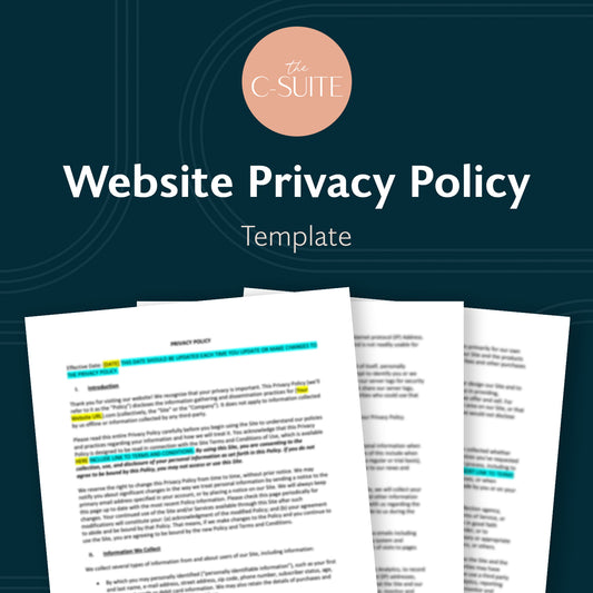 Website Privacy Policy